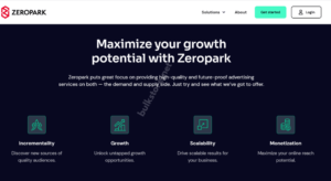 Buy ZeroPark Ads Account